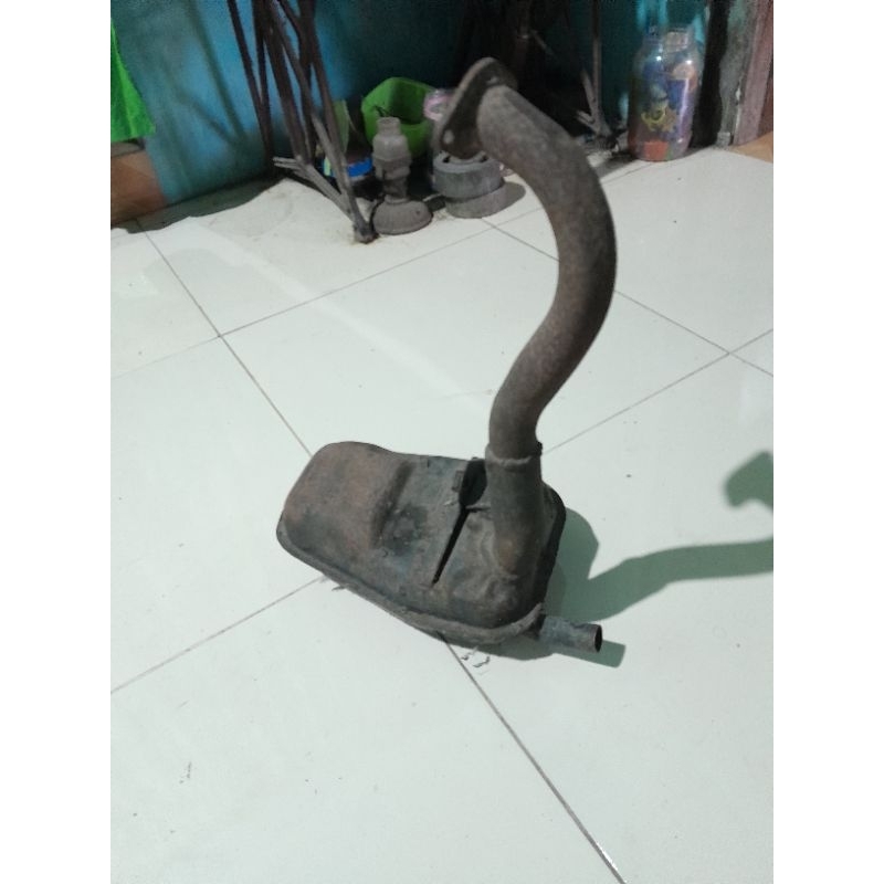 knalpot exhaust vespa corsa original