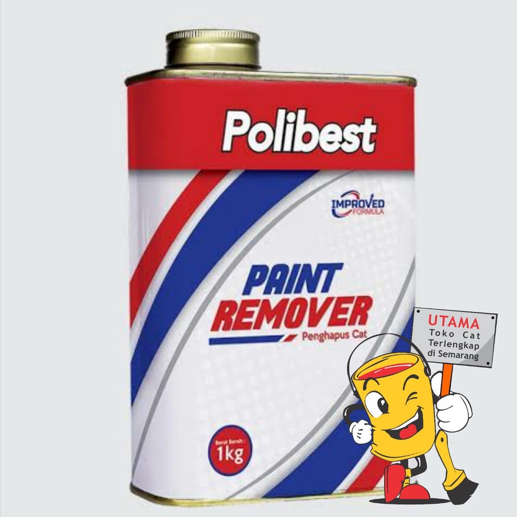 

KODE Q6R4 Polibest Paint Remover penghapus cat pengerok cat 1 Kg