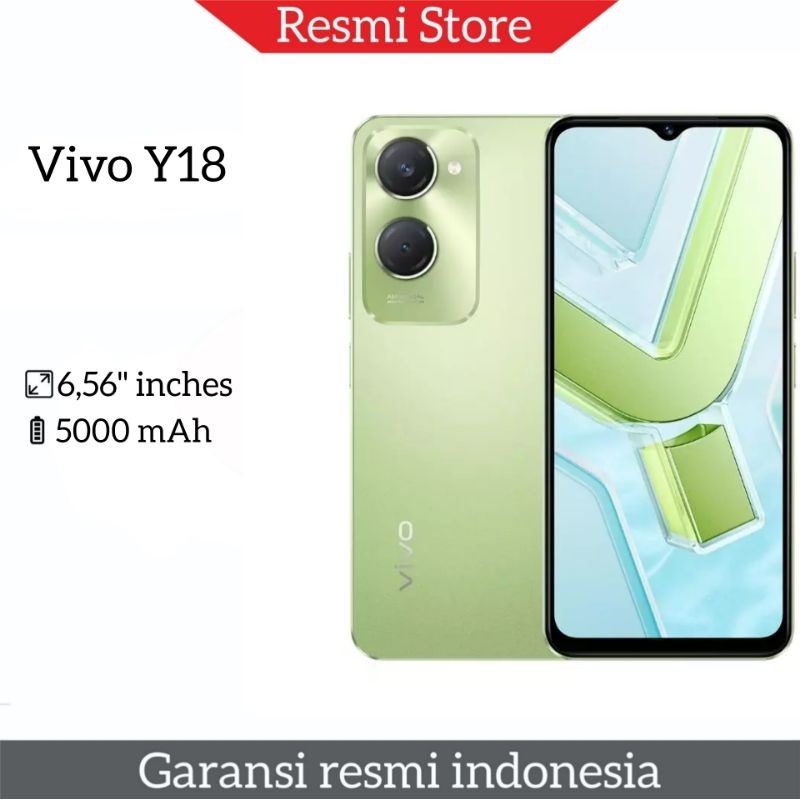 VIVO Y18 4/64GB - 4/128GB - 6/128GB & Y12S GARANSI RESMI VIVO