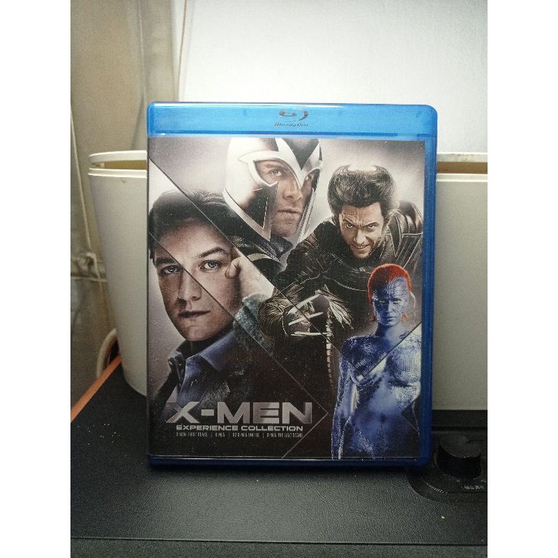 bluray original film x men experience collection terdiri dari x men first class, x men, x2 x men uni