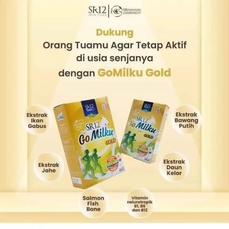 

GoMilku gold SR12