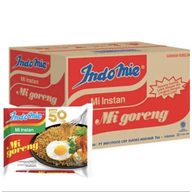 

INDOMIE GORENG 1 KARTON/1 DUS 85gr X 40 pcs