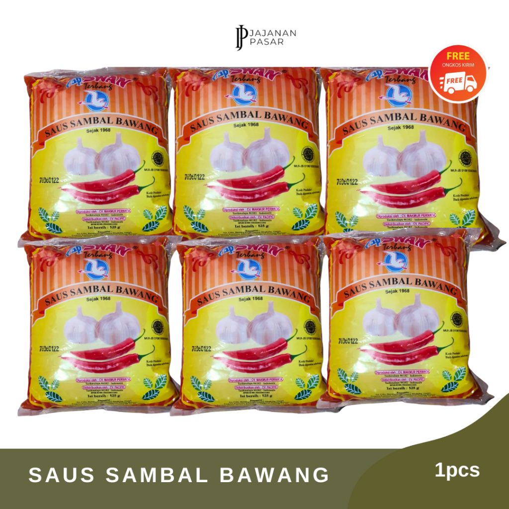 

SAUS SAMBAL BAWANG CAP SWAN 525gr