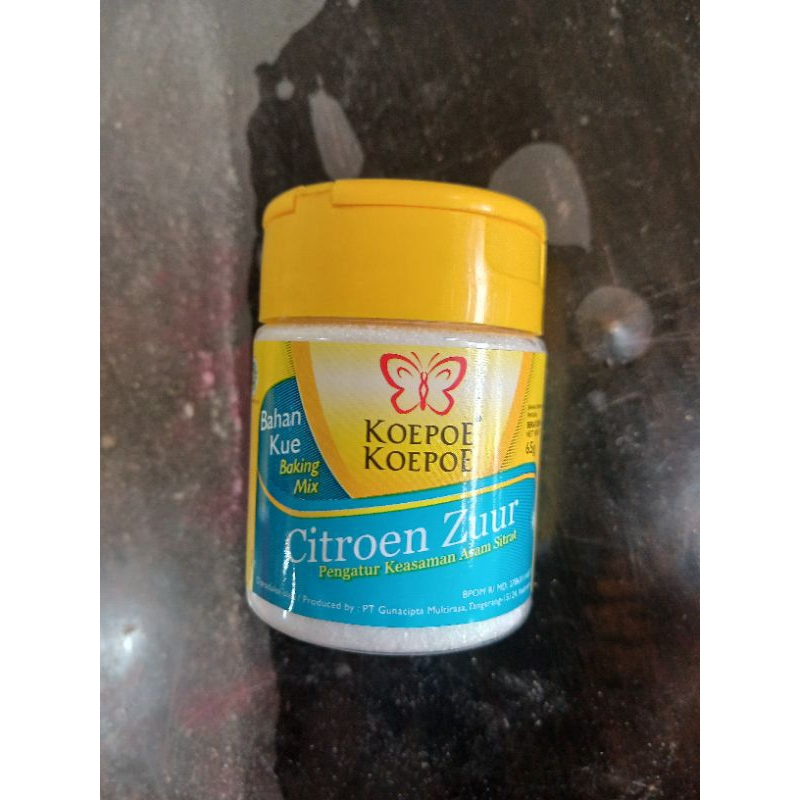 

pengatur keasaman citrien zuur 65gr