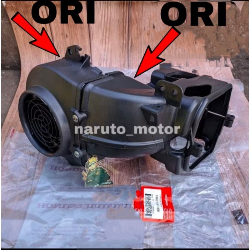 COVER MESIN BEAT KARBU SCOOPY KARBU SPACY KARBU SHROUD INLET EXHAUST