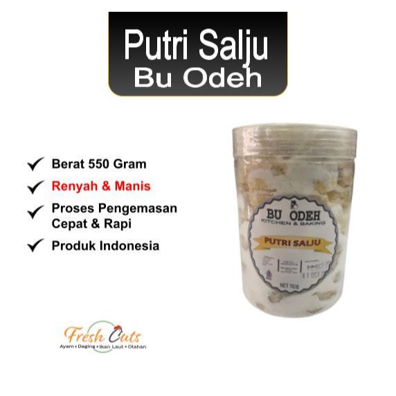 

Putri Salju Bu Odeh 550gr / Kue Kering Bu Odeh / Manis