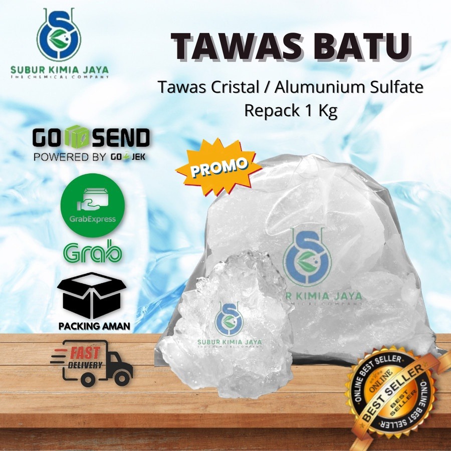 

Tawas Batu / Penjernih Air Keruh / Deodoran Alami / Penghilang bau badan / bau ketek / bau kaki 1 KG