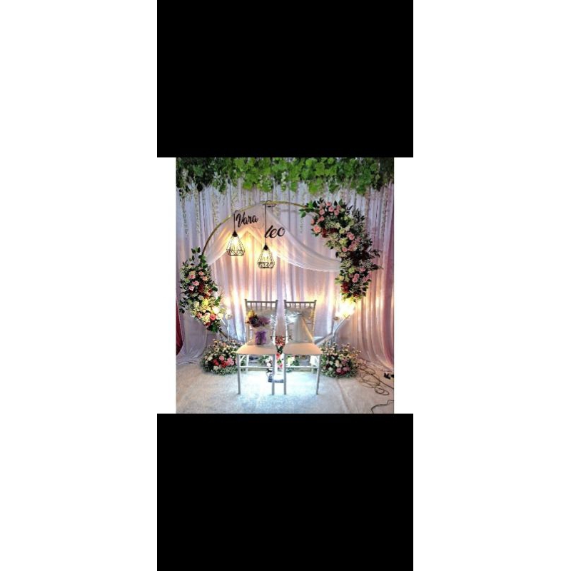 jual dekorasi lamaran simpel elegan