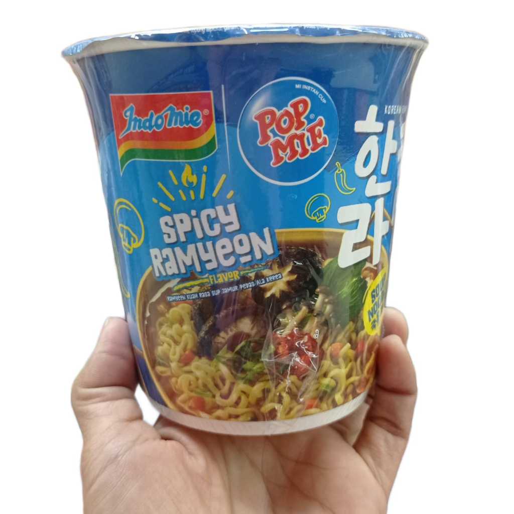 

POP MIE CUP SPECIAL KOREAN TASTE SPICY RAMYEON DAN FIERY CHICKIN