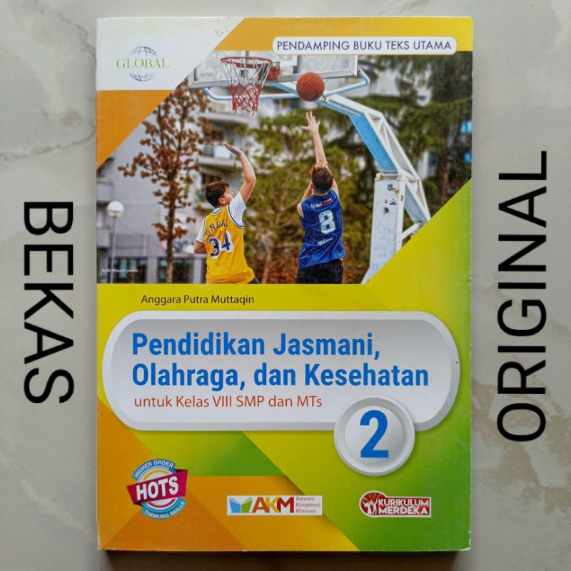 ( BUKU  BEKAS ) ( ORIGINAL ) Pendidikan Jasmani Olahraga dan Kesehatan PJOK Penjasorkes Penjas Penja