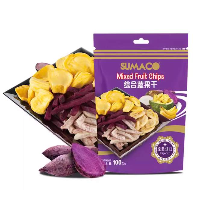 Sumaco Mixed Fruit Chips 100g