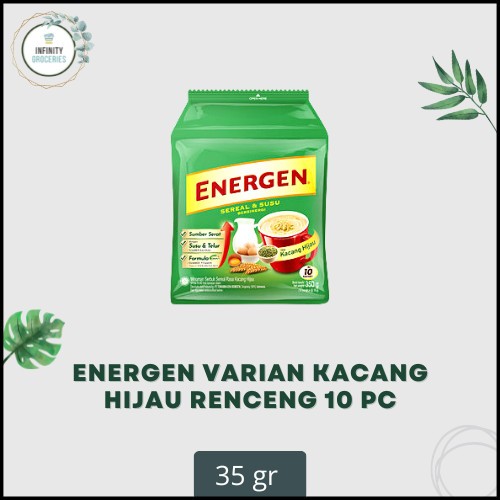 

ENERGEN RASA KACANG HIJAU 1 RENCENG 10 PC MURAH !!