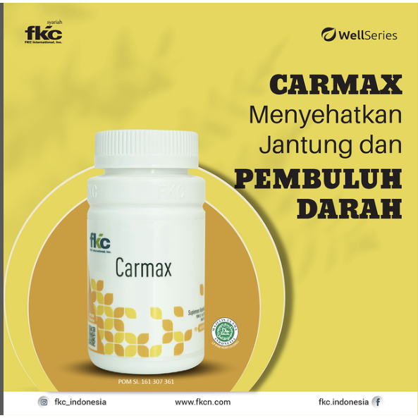 FKC CARMAX Atau Cardiomax menyehatkan dan memperkuat jantung
