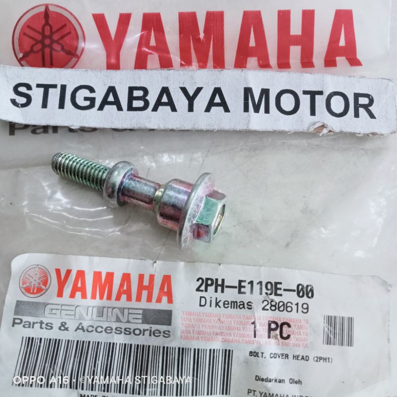 baut tutup hed Mio M3 original bolt cover head soul gt 125 baut tutup klep Fino 125 original