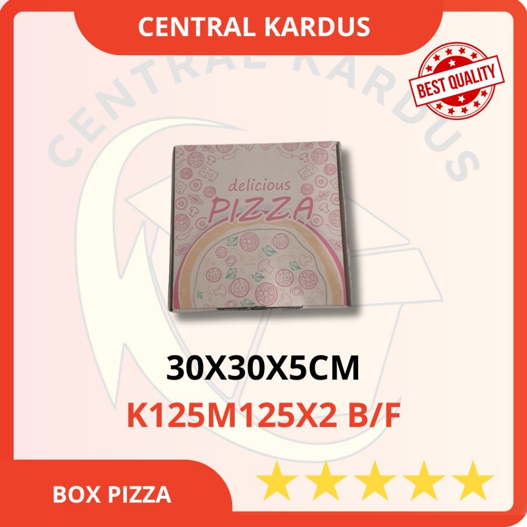 

Box Packing Olshop | Kardus Murah Tebal | Dus Makanan (harga paket 10pcs) Box/Dus/Kardus/Kotak Pizza uk/30x30x5 cm