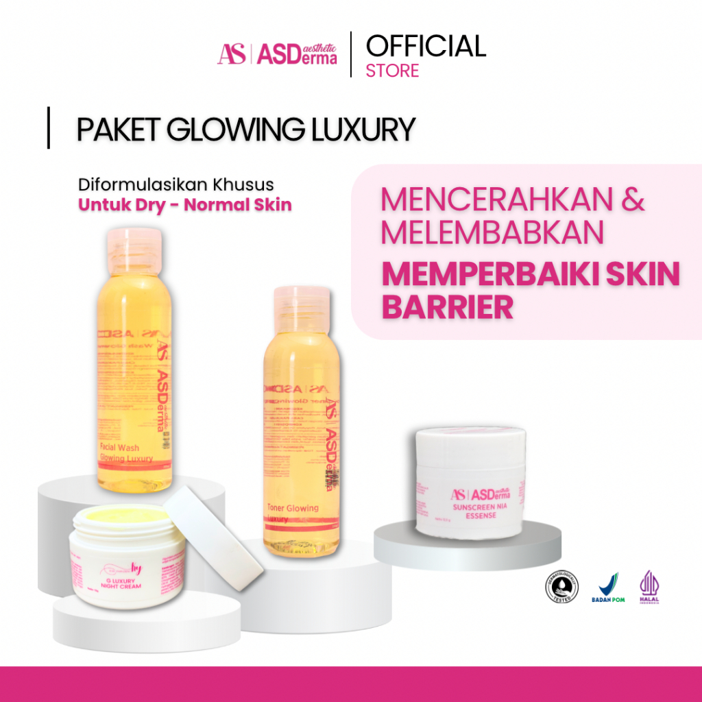 Asderma Aesthetic Paket Glowing Luxury 100ML
