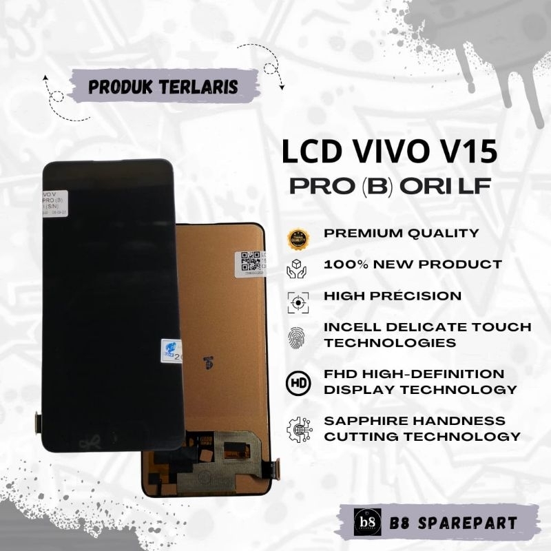 LCD TOUCHSCREEN VIVO V15  PRO BLACK ORI OEM FULLSET