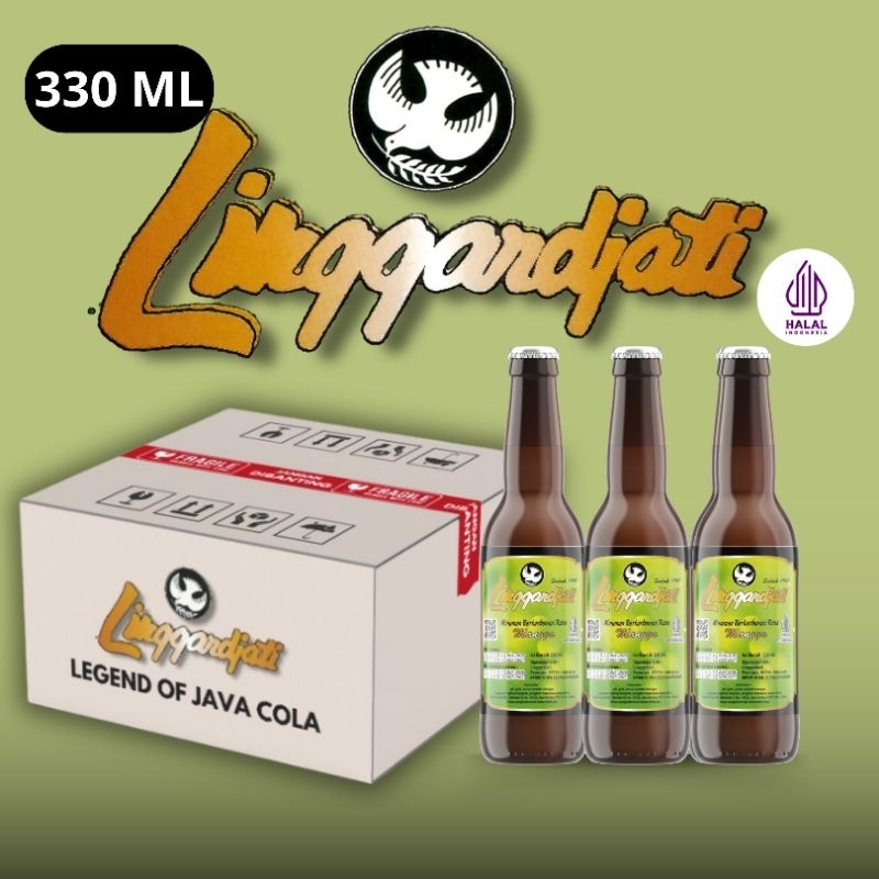 

Limun Linggarjati Mangga 24 botol | Minuman Soda Jadul linggardjati 330ml halal termurah