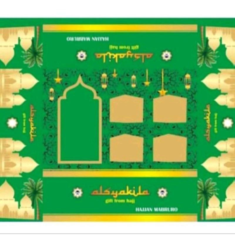 

Dus kotak untuk oleh-oleh haji & umroh 1pak isi 50pcs