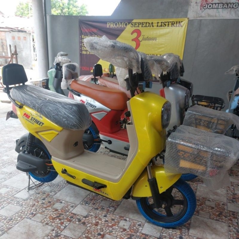 Sepeda Listrik Prostreet Oreo New