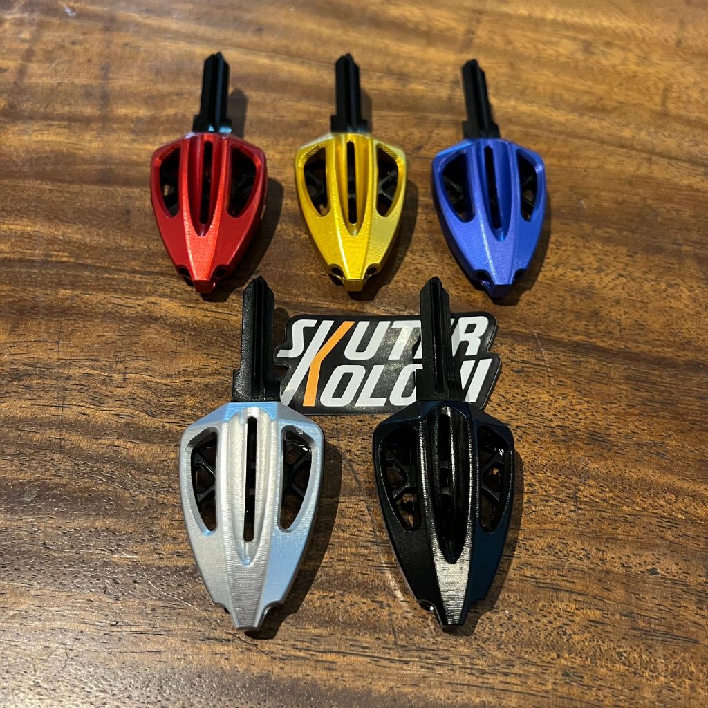 VENOM cnc Key Kunci allumunium Vespa LX S Sprint Primavera GTV GTS 946