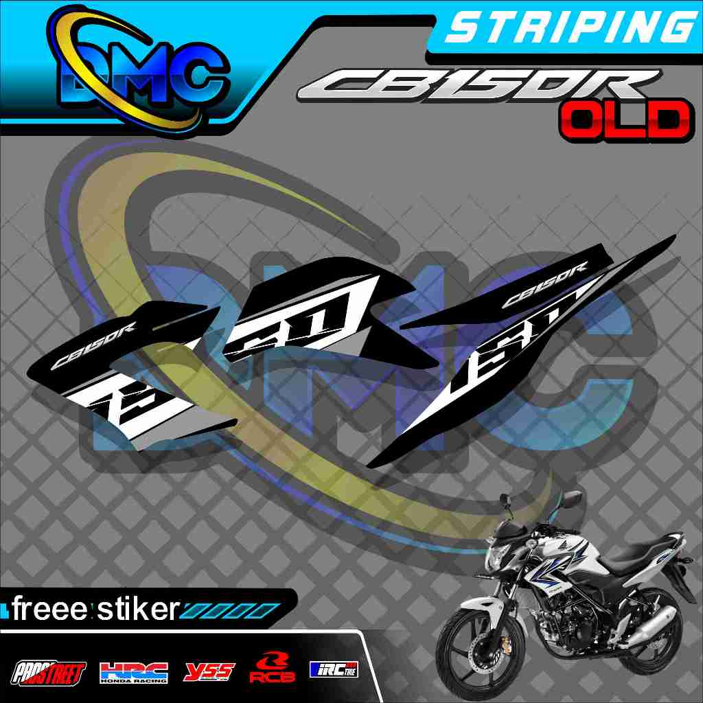 HONDA Stripping CB 150R OLD Full Body Sticker  Variasi ABSTRAK