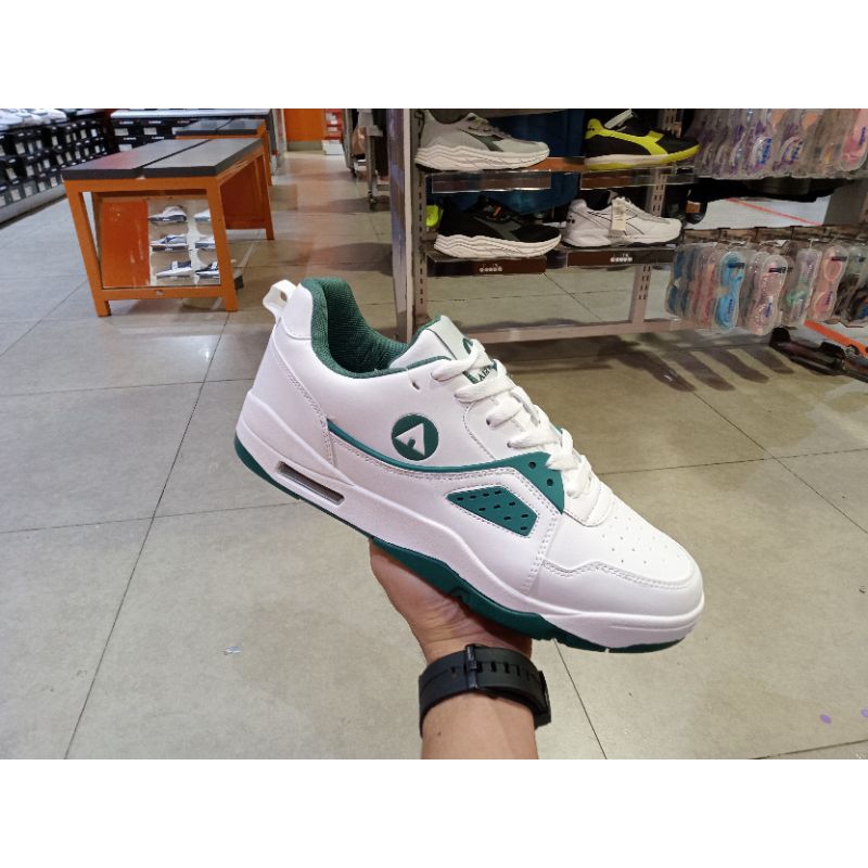 Sneakers pria sepatu Airwalk original/Airwalk Conrad men's sneakers shoes -White green