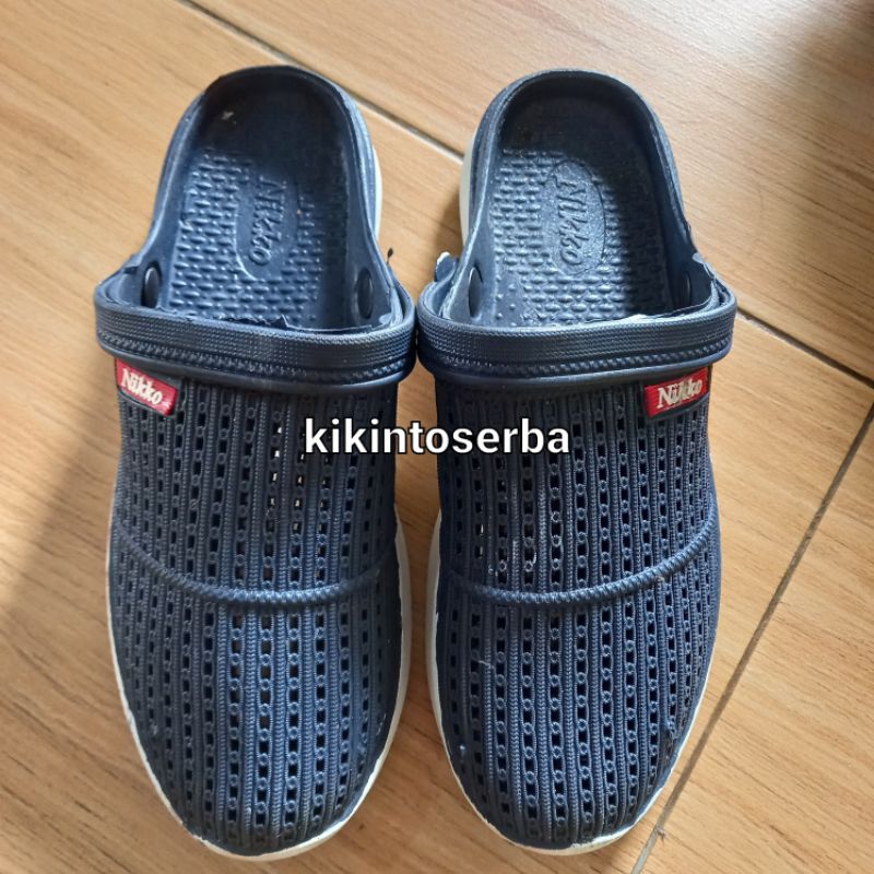 sepatu sandal sandal slip on sandal karet sandal pria