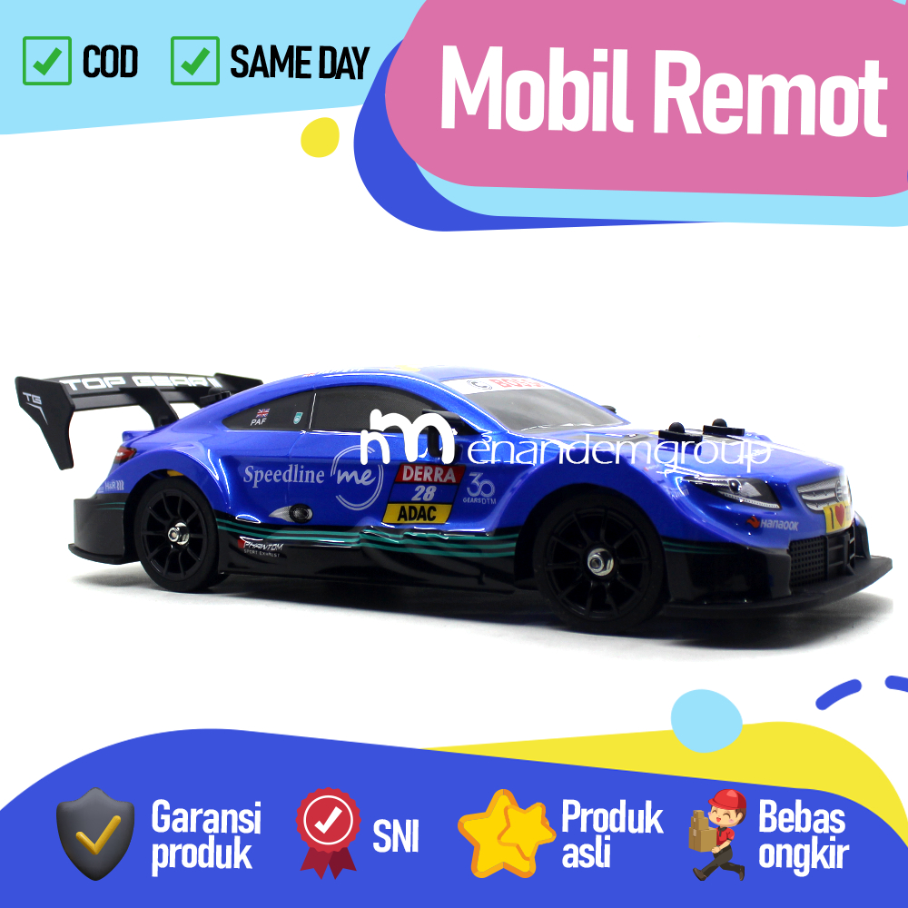 RC Mainan Mobil Remot Kontrol Drift Sedan Balap Propo Super Speed Turbo