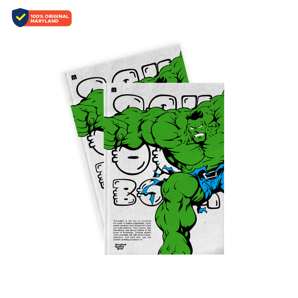 

BUKU SEKOLAH - MARYLAND BOOKYS HULK