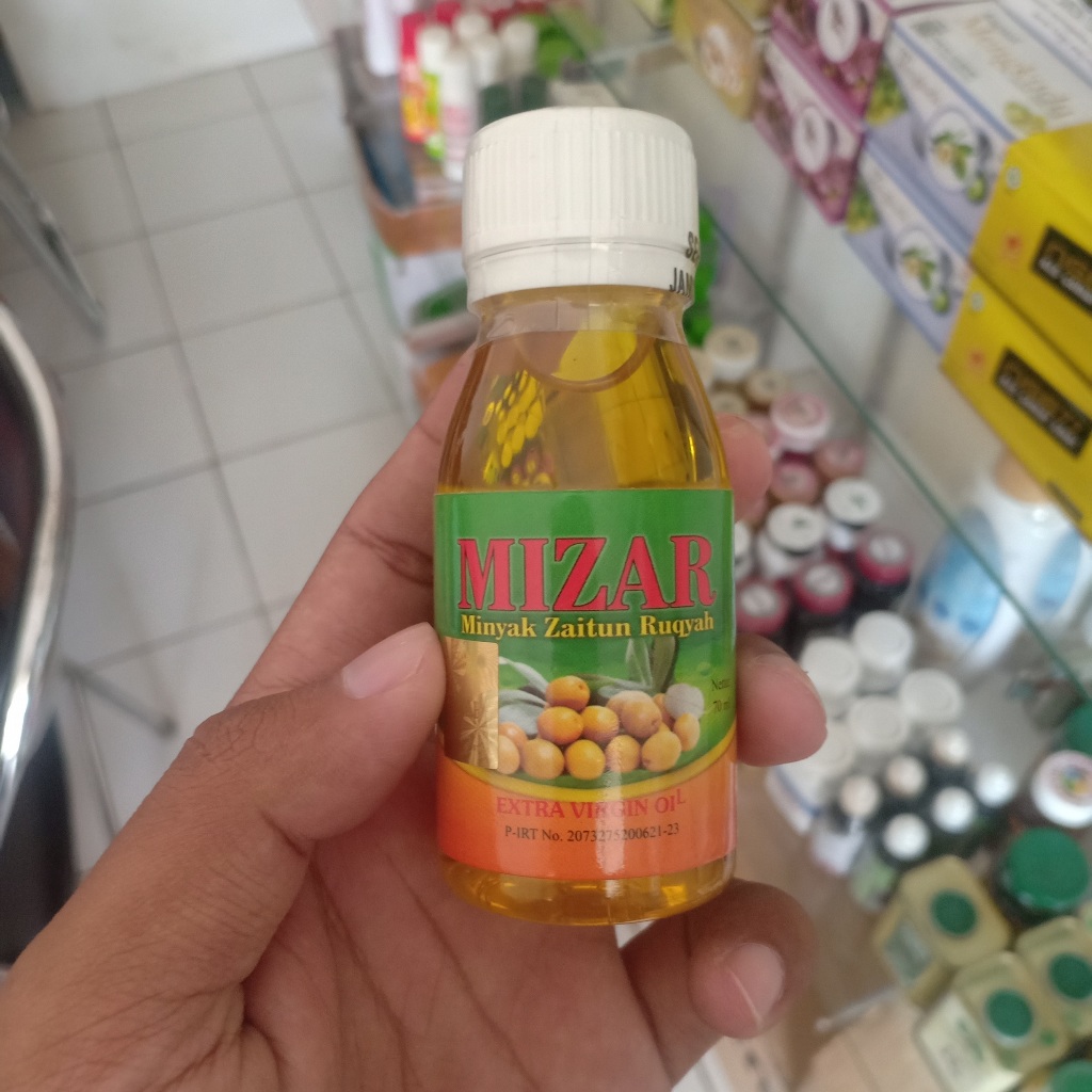 

Minyak Zaitun 70 ml Mizar Original