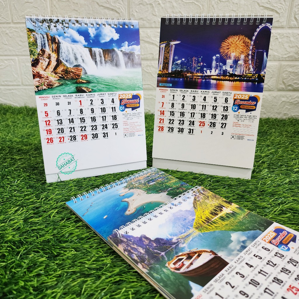 

KALENDER MEJA / KALENDER DUDUK TAHUN 2025 MDA / KALENDER MEJA TERBARU 2025