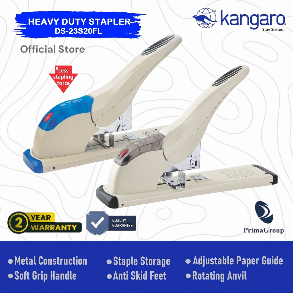 

Stapler Jilid DS-23S20FL / Alat Staples Jilid DS 23S20 FL / Hekter Jilid Besar / Heavy Duty Stapler DS 23S20FL KANGARO