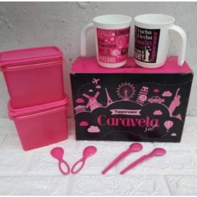PROMO caravela set tupperware