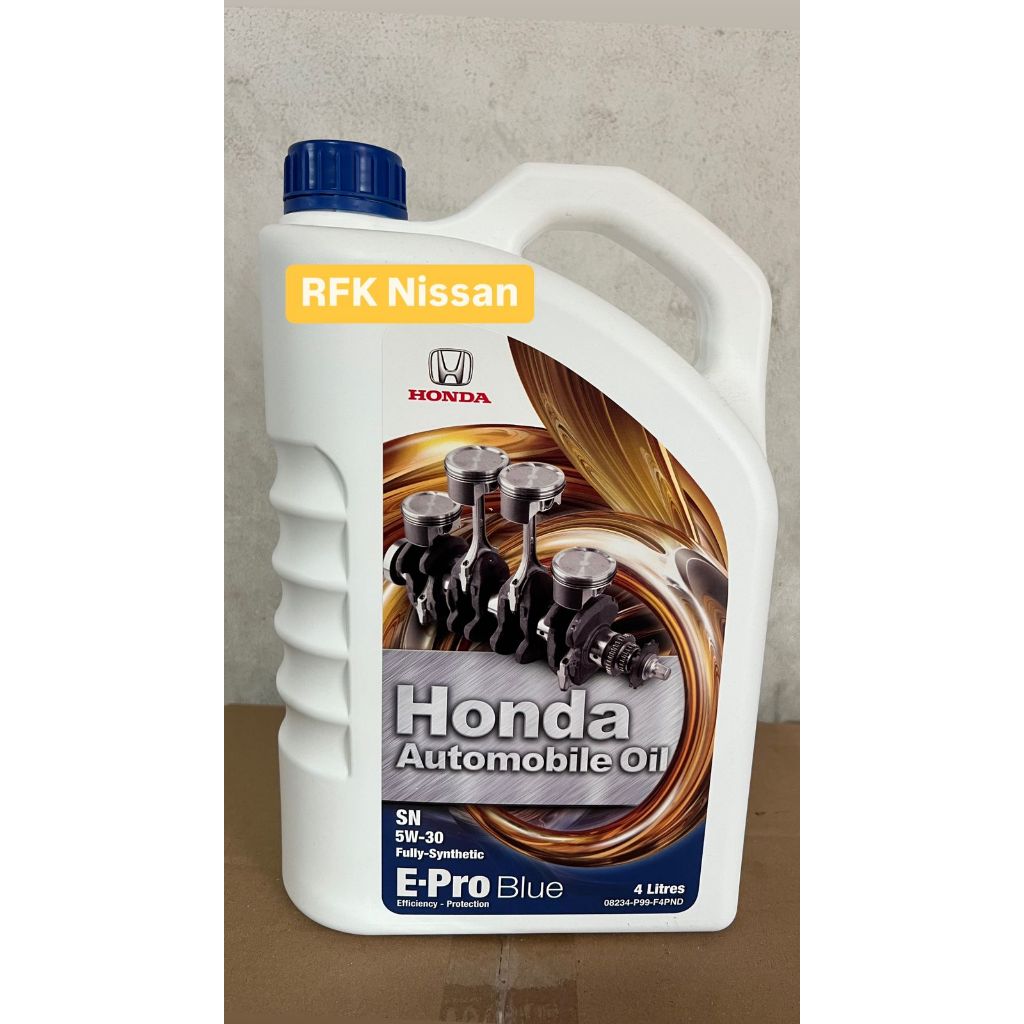 Oli Honda Oli Mesin Honda E-Pro Blue 5W-30 4 Liter Original Honda