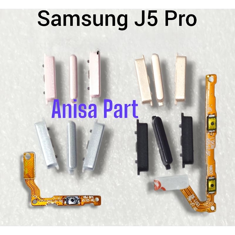 Flexible On Off Volume + Tombol Luar Samsung J5 Pro