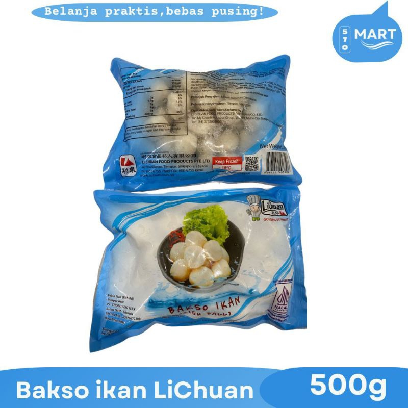 

Baso ikan Lichuan fish ball 500gr