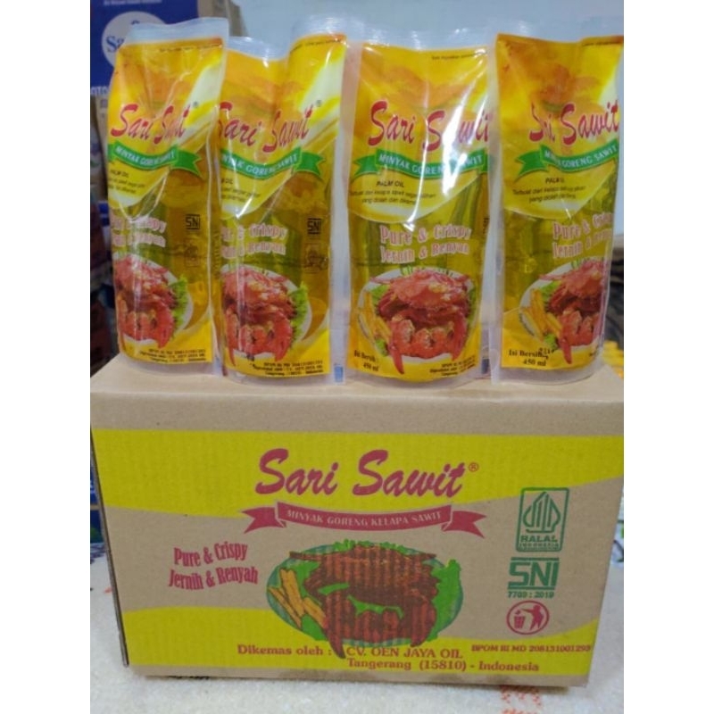 

Minyak Goreng Sari Sawit 450ML 900ML 1800ML