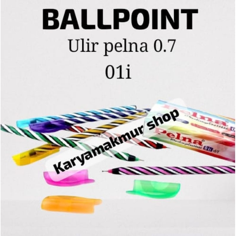 

12pcs pulpen pelna 01i/ pulpen pelna ulir 01i