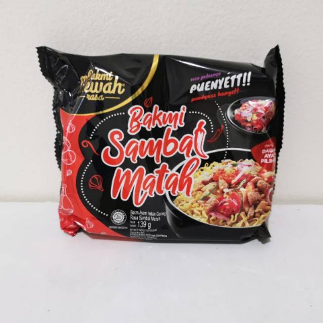 

BAKMI MEWAH SAMBAL MATAH 118GR ENAK DAN BERGIZI