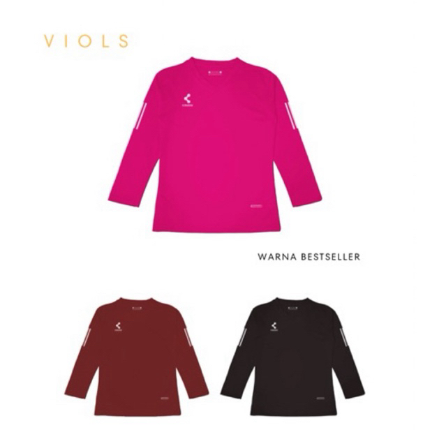 Kaos Olahraga Wanita Dry Fit  cocok untuk Atasan Baju Senam, Training, Fitness, Aerobic, Zumba, Yoga