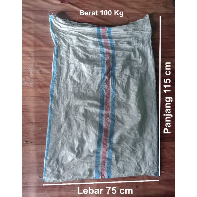 karung plastik bekas