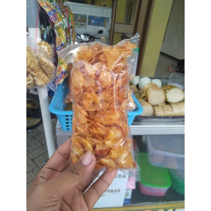 

keripik singkong pedas manis