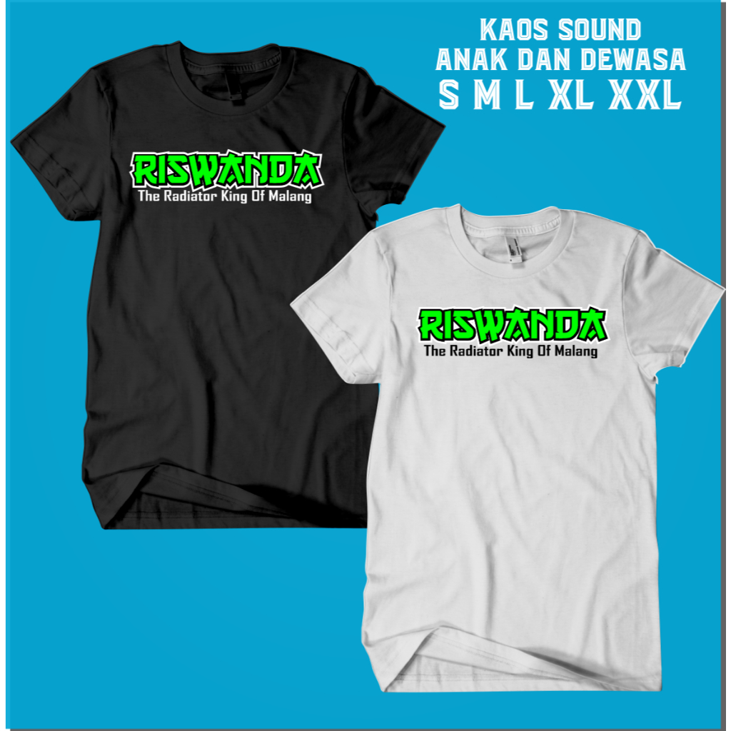 KAOS RISWANDA KAOS ANAK SOUND SYSTEM kaos sound system anak BANTENGAN HOREG