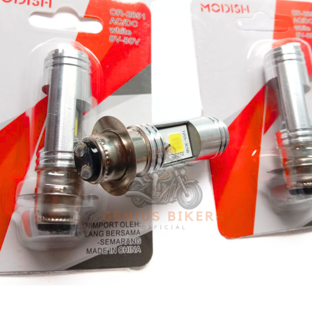 Lamp DepanH6 led motor - LAMPU MOTOR BEBEK