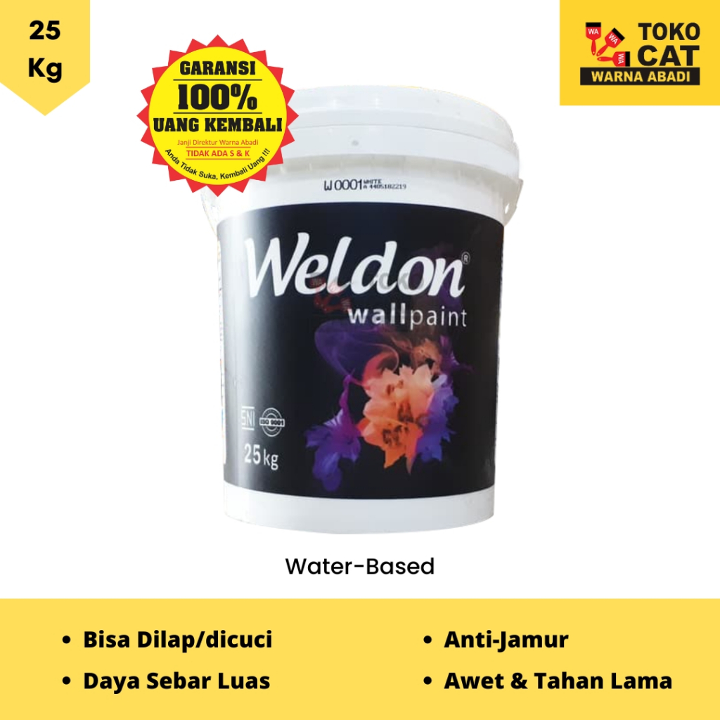 CAT TEMBOK WELDON INTERIOR 25KG