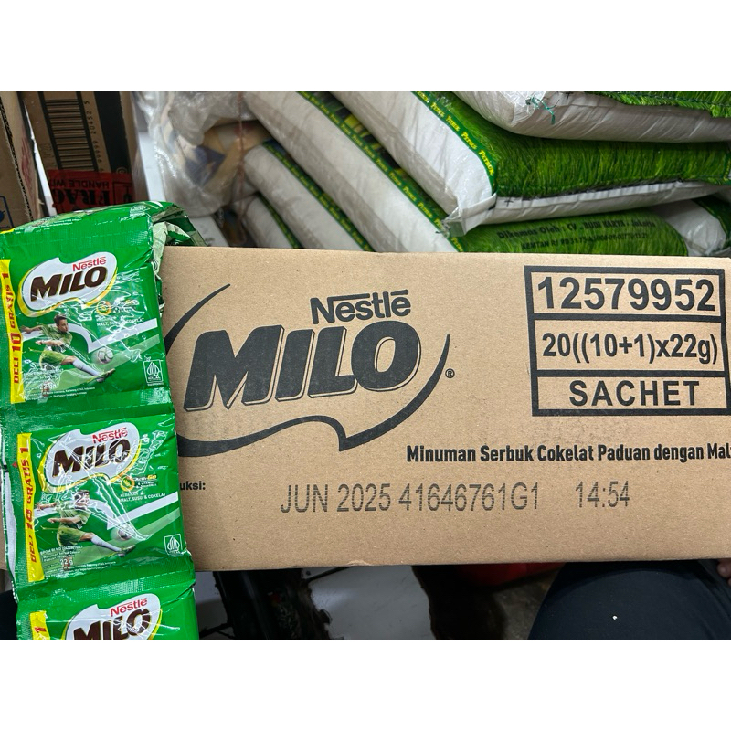 Milo Sachet 1 Dus isi 20 renceng