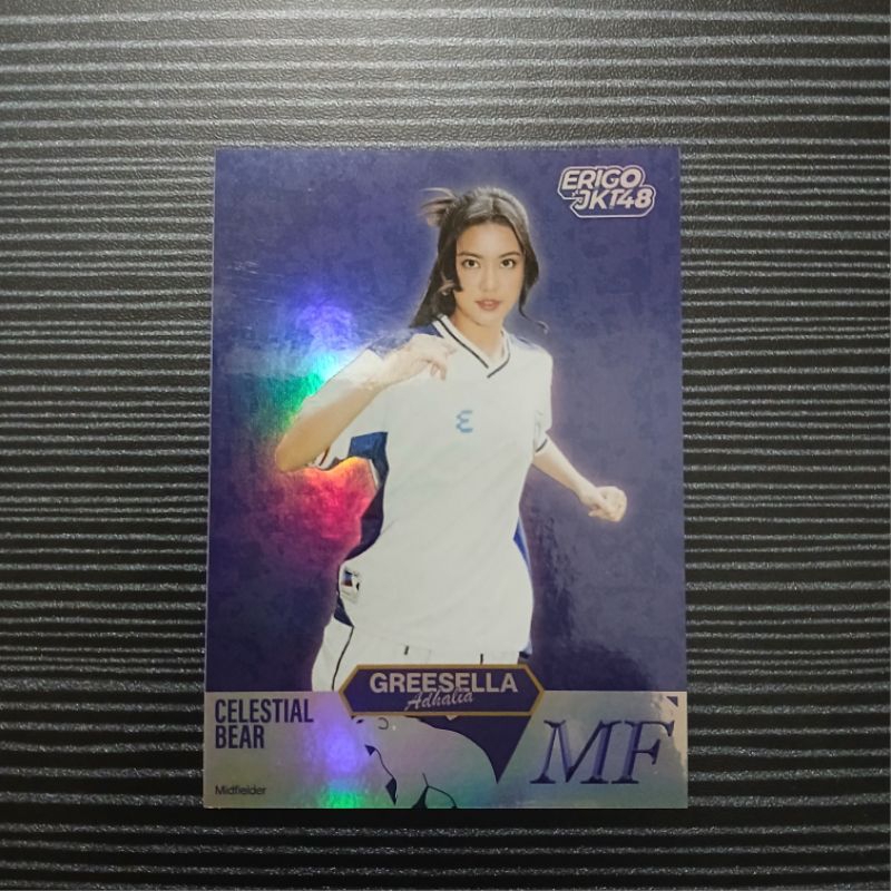 Panini Card Erigo x JKT48 Greesel Adhalia Photocard PC edisi Jersey