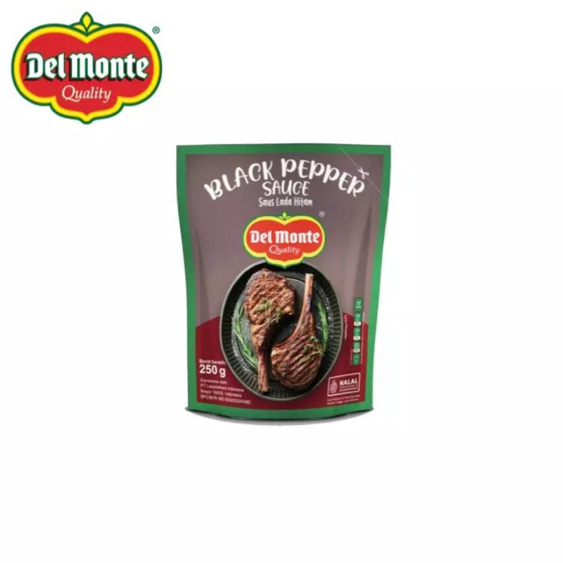 

Del Monte Black pepper 250 g