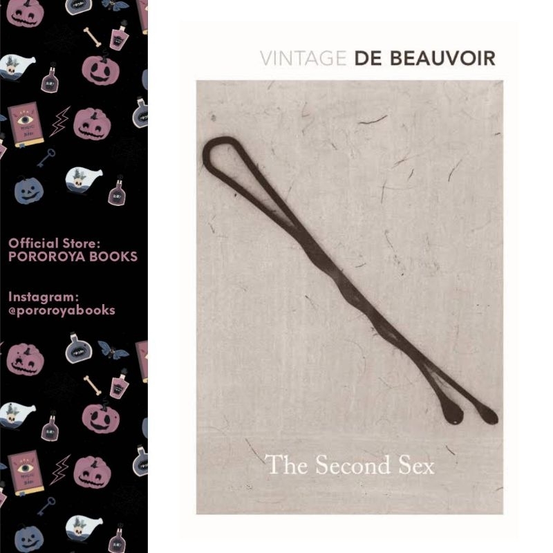100% ORI Buku Simone de Beauvoir THE SECOND SEX English Paperback Philosophy Feminisme Eksistensiali